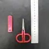 Tesoura Pontiaguda Doméstica de Aço Inoxidável Japonesa e Americana, Ferramentas de Corte de Papel para Artesanato Estudantil, Material de Escritório Atacado