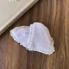 Pinza para el pelo triangular de encaje retro estilo francés para mujer, Pasador de alta gama para recogidos en la parte trasera de la cabeza, Accesorio de pinza de tiburón versátil