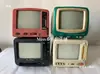 Artículos Antiguos Nostálgicos, Carcasa Colorida Mini Pequeña TV Antigua en Blanco y Negro, Decoraciones de Tienda, Adornos, Accesorios