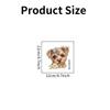 Shangyi Adhesivo de Interruptor Removible Cachorro Moe Divertido Impermeable Dormitorio Transfronterizo Fábrica Venta al por Mayor Personalizado Adhesivo de PVC