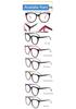 Montura de gafas de placa Montura de gafas creativa europea y americana Duradera y no fácil de deformar Fresca Moda Exposición Personalidad 28012