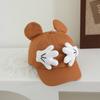 Comercio Exterior Sombrero Infantil Dibujo Animado Mickey Mano Orejas Grandes 2-5 Años Gorra de Béisbol para Bebé Sombrero Hip-Hop Sombrero de Sol para Verano
