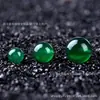 Contas Espalhadas de Meio Furo Ágata Natural Contas Redondas de Furo Único Colar de Pulseira de Contas Espalhadas DIY Acessórios Brincos Pingente Contas