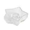 Suporte de Velas Moderno Minimalista de Vidro de Cristal Transparente Decoração de Mesa Jantar à Luz de Velas Dia dos Namorados Hotel Casamento Festa de Aniversário