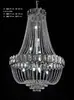 Novo Salão de Casamento Adereços de Ferro Lâmpada Prateada Eletrogalvanizada Lâmpada de Teto de Cristal Iluminação Adereços de Casamento Lustre de Corrente de Cristal