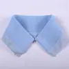 Chapéu Acolchoado de Algodão Gola de Lã Gola de Lã Suéter de Fio Grosso Gola de Jaqueta Removível e Lavável Gola Anti-Sujeira