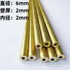 Diámetro 1 2 3 4 40 50 mm tubo redondo pequeño de latón capilar hueco de pared delgada h62/h65 tubo de latón protección ambiental
