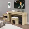 Mesas especiales para hoteles y casas de huéspedes, muebles de hotel, juego de armarios para equipaje de hotel, dormitorio completo para habitación estándar, mesa larga y mueble de TV
