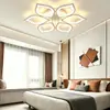 Luz de Techo Floral de Lujo con Protección Ocular para Sala de Estar, Pasillo, Lámpara de Techo LED para Toda la Casa, Iluminación para Decoración del Hogar