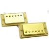 LP com tampa de cobre de 6 furos bloco duplo gangue duplo captador humbucker para guitarra elétrica Captador com moldura
