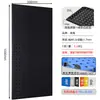 Tablero perforado cuadrado engrosado para colgar herramientas de ferretería, herramientas de reparación de automóviles, estante de almacenamiento de pared, ganchos y estantes de exhibición