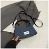 Bolso de Mano de Mezclilla Estilo Coreano Bolso Dumpling para Mujer 2025 Verano Moderno Retro Nicho Elegante Casual Bolso de Hombro Cruzado