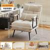 Sillón Reclinable Plegable Silla de Oficina para Computadora Hora de Almuerzo Siesta Cama Individual Multifuncional Reclinable y con Respaldo Sofá Asiento