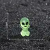 País Transfronterizo Producto Nuevo Micro-Paisaje Creativo Luminoso Figuras de Alienígenas Accesorios de Decoración DIY Mini Adornos de Resina