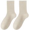 Meias femininas outono e inverno meias de cano grosso absorventes de suor desodorantes de toalha meias quentes forradas com lã de inverno meias Zhuji meias femininas