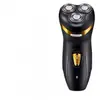 Afeitadora eléctrica alemana, rasuradora recargable de doble uso, totalmente lavable, cabezal de tres cuchillas para hombre