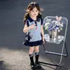 Vestido de Verano para Niñas 2026 Nuevo Estilo Vestido Princesa con Mangas Volantes para Niños Vestido Polo Elegante Vestido de Dibujos Animados para Bebés Niñas