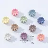 Mini Flor Arcoíris Hyun-a-day Pasador Color Niños Pinza Pequeña Pata Margarita Gominola Clip Flor Bebé Tocado