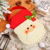 Bolso de Mano de Tela No Tejida Navideño Decoración Bolsa de Regalo Nueva Bolsa de Regalo Creativa Bolsa de Dulces para Niños Bolsa de Manzana