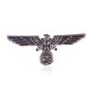 Lanhao Insignia Broche de Caballero Águila Voladora Lobo Estrella de Cinco Puntas Retro Pin Sencillo Accesorios Unisex Mayoreo