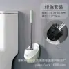Conjunto de Escova de Limpeza de Vaso Sanitário com Cabo Longo Ferramenta de Aço Inoxidável para Uso Doméstico em Espaços Apertados