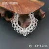 Accesorios de Joyería de Aleación DIY Estilo Antiguo Material de Pasador de Metal Colgante para Oreja Adornos para la Frente Accesorios para Pendientes