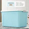 Caja de Almacenamiento Gran Capacidad para el Hogar, Caja Organizadora de Juguetes y Ropa, Caja de Almacenamiento de Plástico Extra Grande, Edredón para Dormitorio
