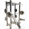 Rack de Agachamento Metal Fitness Modelo Ornamento Conjunto Presente Fitness Montagem Brinquedo Fitness