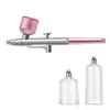 Guxin Inyector de Oxígeno de Acción Simple 130 Accesorios Aerógrafo Spray de Belleza Pluma Tatuaje Aerógrafo de Arte Requiere Bomba de Aire