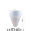 Molde de gota de cristal DIY molde de cono pirámide cono triangular cono redondo Molde de silicona Torre de Energía