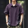 Nueva Camisa Polo Ligera de Secado Rápido Estilo Americano para Hombre, Camiseta Casual Funcional de Manga Corta para Hombre Otoño 2026