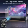 Novo modelo de comércio exterior: Projetor KTV HCS350, 450 lúmens, projetor doméstico, 1080P, com funções KTV e alto-falante, tudo-em-um