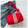 Bolsa Transversal Casual Nova de Verão Estilo Torrada, Nova Moda Viagem Leve Casual com Alça Larga no Ombro Bolsa Transversal