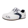 Zapatillas de entrenamiento alemanas versátiles y cómodas con bloques de color, zapatos casuales para mujer frescos y lindos con alto atractivo estético y estilo universitario