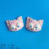 Nuevos Dibujos Animados Lindo Cabeza de Animal Accesorios de Resina Gel Crema Accesorios para el Cabello Vaso para Agua Papelería DIY Funda para Teléfono Parche de Belleza