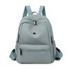 Mochila Nuevo Estilo 2025 Estilo Coreano Casual Sencilla Versátil Ligera Color Sólido Gran Capacidad Mochila Pequeña Bolso de Mujer