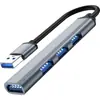 Estación de Acoplamiento Hub USB 3.0 Extensor USB 7 Puertos Tipo C para Laptop