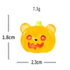Calabaza Fantasma Luminosa de Halloween Transfronteriza Figuras Lindas Accesorios de Decoración DIY Mini Adornos de Escritorio para Micro Paisajes