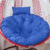 Almofada de assento para cesta suspensa, almofada de balanço para cadeira suspensa, almofada para cadeira de balanço de rattan, almofada de assento integrada espessa, transfronteiriça, almofada de assento removível e lavável
