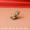 Metal Simulação Animal Rinoceronte Orangotango Modelo Ornamentos Criativo Casa Escritório Mesa Pet de Chá Wen Brinquedo Pequena Peça de Bronze