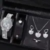 Comércio Exterior Mais Vendido Novo Tendência Quadrado Relógio Feminino Relógio Dourado Relógio Feminino Pulseira de Aço Relógio Feminino Fabricante em Estoque Atacado