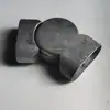 Conector de Alumínio 40*80 Tubo Oval Cabeça Móvel Cabeça Universal Adaptador de Corrimão para Guarda-Corpo de Estrada Junta Móvel Ajustável