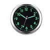 Nueva Decoración de Pegatina Super Luminosa para Tablero Digital de Coche Reloj de Cuarzo Universal Adorno Interior de Coche Gráfico de Hora
