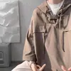 Camiseta con capucha de manga corta para hombre de verano, Sudadera fina casual de talla grande para hombre, Top deportivo de verano para hombre, Moderno