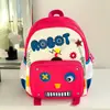 Nueva Mochila Infantil 2026 Jardín de Infancia Bebé Ligera Pequeña Bolsa Escolar Niño Niña Dibujos Animados Robot Mochila