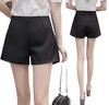 Shorts de Mujer Verano 2023 Nuevo Estilo Coreano Cintura Alta Adelgazantes Forma A Pierna Ancha Pantalones Cortos Ajustados Delgados Combinan con Todo Estudiante Pantalones de Tres Minutos para Usar por Fuera