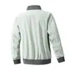 Casaco casual masculino de cor sólida com gola para primavera e outono, jaqueta de moda coreana, conjunto de baseball, outlet de fábrica
