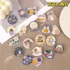 Insignia de dibujos animados del Festival de Medio Otoño, lindo broche acrílico, colgante para mochila, un pequeño regalo para niños, accesorio decorativo