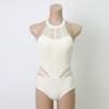 Nuevo Bikini 2023 Conservador Cubre Vientre Traje de Baño Delgado Sexy Traje de Baño sin Espalda Reunión para Pecho Pequeño de Mujer