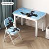Ft escritorio y silla plegables para estudio infantil para niños y niñas escritorio para hacer la tarea para niños y estudiantes escritorio y silla